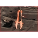 Jeu de pinces à clamper coudées à 90°, 3 pcs KSTOOLS - 1155055