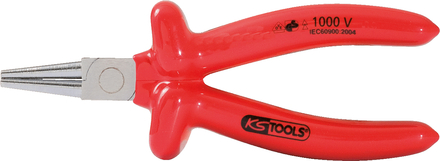 Pince à bec rond isolée, L.160 mm KS TOOLS - 117.1297