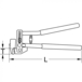 Pince à soyer automatique, 280 mm KSTOOLS - 1180058