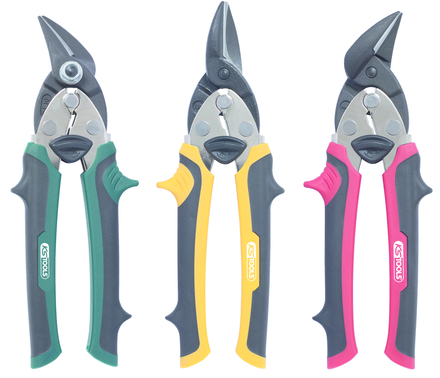 Kit de 3 cisailles à tôles - 3 pcs KS TOOLS - 118.0150