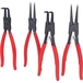 Jeu de pinces à circlips, 40-100 mm, 4pcs KSTOOLS - 1192060
