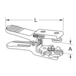 Pince pour conduites ALLinONE Ø 4,75-14 mm KSTOOLS - 1221296