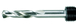Foret de centrage, Diam.6,4 mm - 75 mm KS TOOLS - 129.5526