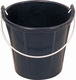 Seau caoutchouc synthétique noir - 11L KS TOOLS - 140.0037