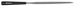 Lime à aiguilles triangulaire 3mm - L.145 mm KS TOOLS - 140.3054