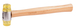Maillet à embout plastique 340g - tête Diam. 35mm - avec manche frêne galbé KS TOOLS - 140.5202