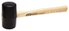 Maillet caoutchouc 700g - tête Diam.73mm - avec manche frêne galbé KS TOOLS - 140.5223