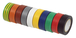 Lot de 10 rubans d'isolation en PVC multicolore KS TOOLS - 141.6010
