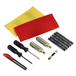 Kit de réparation de pneus Moto et Quad avec accessoires de gonflage KSTOOLS - 150.1085