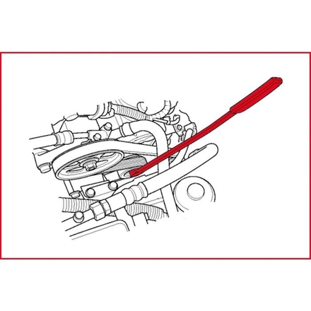 Clé pour courroie de distribution de VAG avec vis TORX® KSTOOLS - 1501229