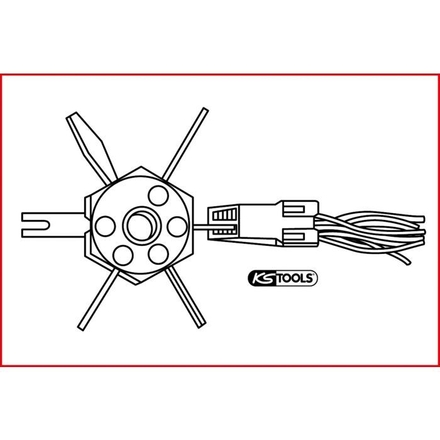 Extracteur de cosses KSTOOLS - 1501231