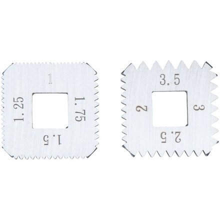 Mâchoire de rechange 1 - 1,25 - 1,75 - 2 - 2,5 - 3 - 3,5 mm KSTOOLS - 150.1431
