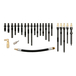 Adaptateurs pour compressiomètre et testeur d'étanchéité de cylindre 23pcs KSTOOLS - 150.1775