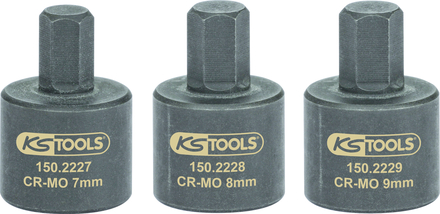 Jeu de douilles à chocs pour étrier de frein KS TOOLS - 150.2225