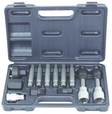 Module d'outils pour poulies débrayables d'alternateurs, 13pcs KS TOOLS - 150.3100