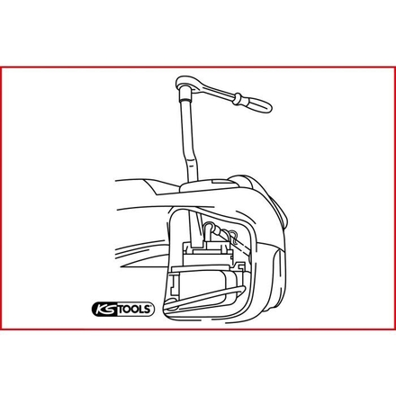 Clé pour pompe à carburant VAG KSTOOLS - 1503179