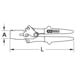 Pince pour chevilles à expansion, L. 230 mm KSTOOLS - 1509580