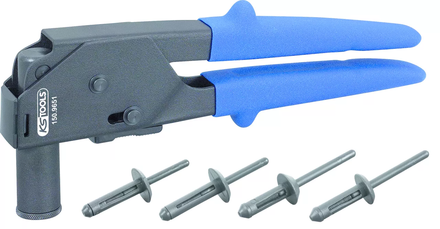 Pince à riveter avec rivets KS TOOLS - 150.9650