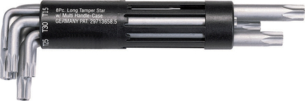 Jeu de 8 clés mâles TORX® percé longue, T10 à T50 KS TOOLS - 151.2200