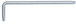 Clé mâle TORX® longue, T55 KS TOOLS - 151.2310
