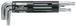 Jeu de 8 clés mâles TORX® à tête sphérique longue, T10 à T50 KS TOOLS - 151.2400