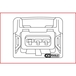 Extracteur universel de cosses pour connecteurs plats et Faston - 2,8 / 4,8 / 5,8 / 6,3 mm KSTOOLS - 1540011