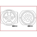 Extracteur universel de cosses pour connecteurs plats et ronds - 1,5 / 3,5 mm KSTOOLS - 1540013