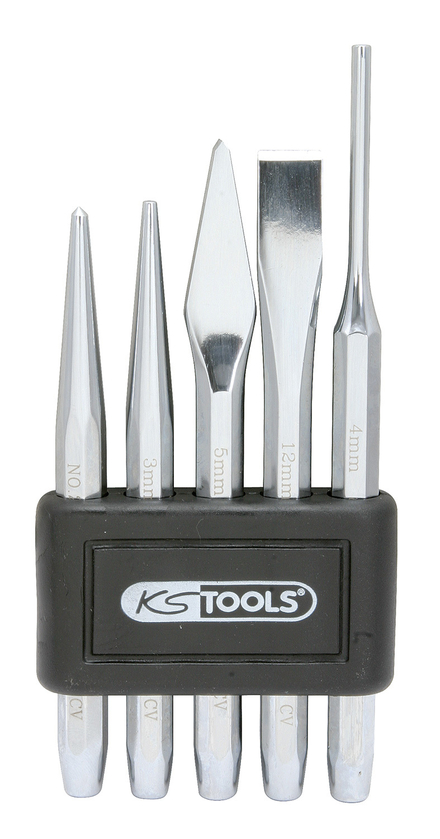 Chasses goupilles cylindriques 9,5mm - longueur 150mm KS TOOLS - 156.0113