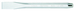 Burin de mécanicien octogonal 130mm KS TOOLS - 156.0162