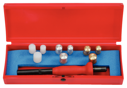Coffret de soft punch - poignée grip avec 9 embouts 10, 12 et 14mm KS TOOLS - 156.0440