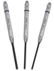 Jeu de 3 chasse-axes avec système R-Ball - en trousse KS TOOLS - 156.0640