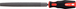 Lime demi-ronde demi-douce emmanchée, L.200 mm KS TOOLS - 157.0105