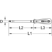 Tournevis flexible à douilles ERGOTORQUEplus, 10 mm KSTOOLS - 1591125
