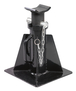 Chandelle basse PL 10T à goupilles, hauteur max 750 mm KS TOOLS - 160.0373