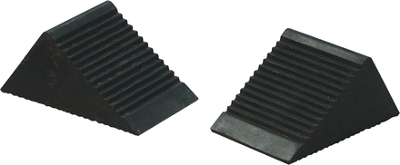 Paire de cales roues caoutchouc VL 105 x 75 x 75 mm KS TOOLS - 160.0382