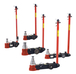 Cric hydropneumatique 40T/20T long - 0,8-1,2Mpa KS TOOLS - 160.0742