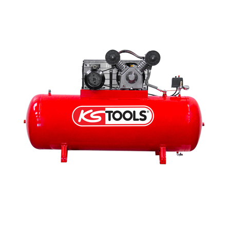 Compresseur sur cuve 500L - 10 bars - 7,5CV - 380V tri KS TOOLS - 165.0707