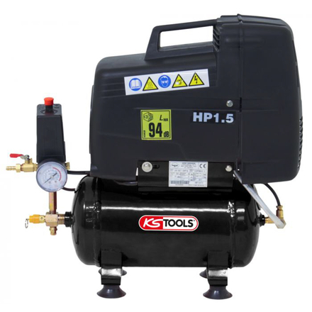 Compresseur air sec 6 l 8 bar 220 V mono KSTOOLS - 165.0801