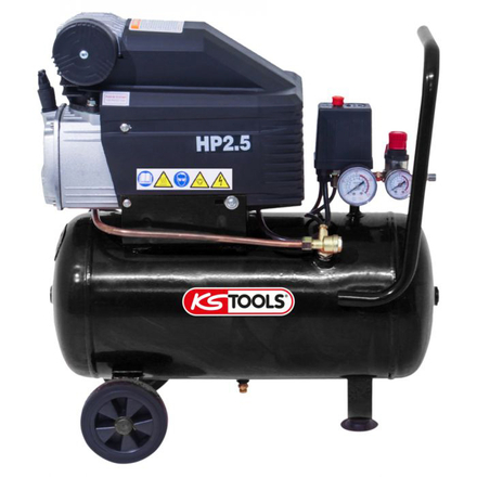 Compresseur 25 l 8 bar 2,5 CV mono KSTOOLS - 165.0802