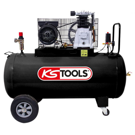 Compresseur 100 l 10 bar 3 CV mono KSTOOLS - 165.0804