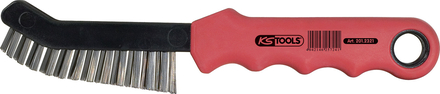 Brosse pour etrier de frein - acier - bout fin KS TOOLS - 201.2321