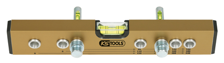 Niveau à entraxes normalisés en aluminium, L.246 mm KS TOOLS - 204.2000