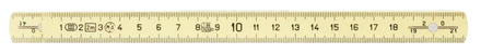 Mètre pliant jaune en composite, L.2 m KS TOOLS - 300.0061