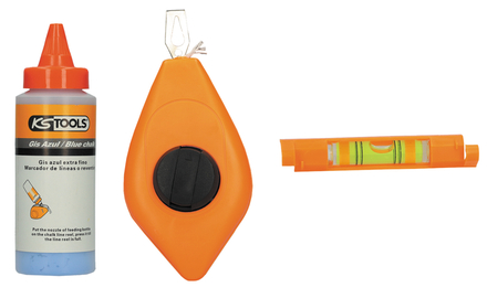 Cordeau rechargeable et poudre bleue , 150 g KS TOOLS - 300.0080