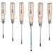 Jeu de 6 tournevis ERGOTORQUE® BOIS KSTOOLS - 300.1100