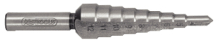 Forets étagés HSS pour tôles, 4 à 20 mm KS TOOLS - 330.2212