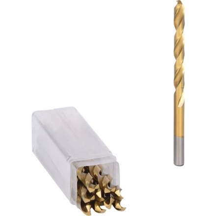 Lot de 10 forets HSS-Tin au titane, Ø8,9 mm KSTOOLS - 3304089