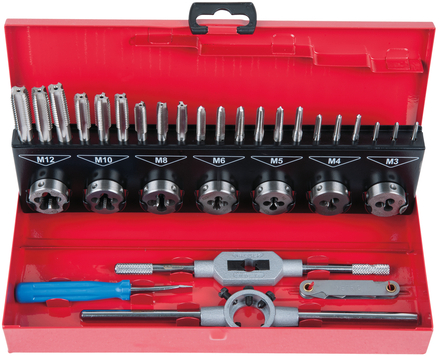 Coffret de jeux de tarauds et filières - 32 pcs KS TOOLS - 331.0632