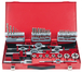 Coffret de jeux de tarauds, filières et forets - 44 pcs KS TOOLS - 331.0644