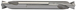 Foret double à dépointer KS TOOLS - 332.0908